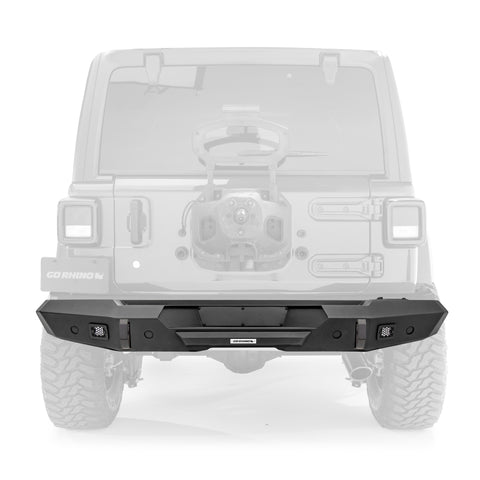 Go Rhino 18-20 Jeep Wrangler JL/JLU Trailline Rear Straight Bumper - 272115T