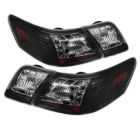 Spyder Toyota Camry (does not fit the Hybrid)07-09 LED Tail Lights Black ALT-YD-TCAM07-LED-BK - 5042590