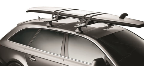 Thule Board Shuttle Surf & SUP Rack (Up to 2 Boards / Max 34in. Wide) - Gray - 811XT