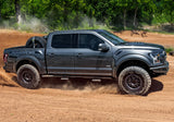 N-Fab RKR Rails 2019 Ford Ranger Crew Cab All Beds - Cab Length - Tex. Black - F194RKRCC