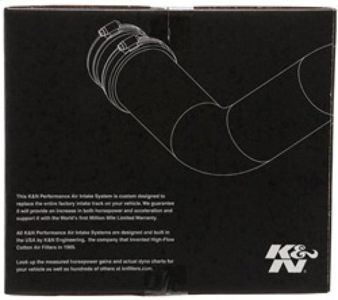 K&N 07-08 Dodge Dakota 3.7L V6 / 07-08 Mitsubishi Raider 3.7L V6 Performance Intake Kit - 57-1558