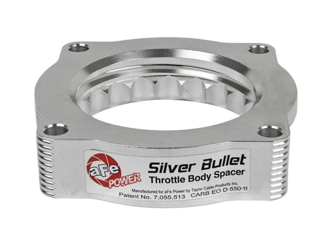 aFe Silver Bullet Throttle Body Spacer N62 Only BMW (E53) 04-09 5series (E60) 04-09 6series (E63/64) - 46-31001