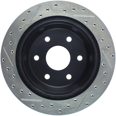 StopTech Slotted & Drilled Sport Brake Rotor - 127.66041L