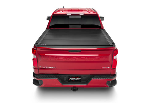 UnderCover 07-13 Chevy Silverado 1500 5.8ft Ultra Flex Bed Cover - Matte Black Finish - UX12005