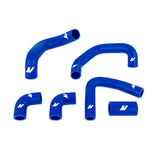 Mishimoto 90-95 Chevy Corvette ZR1 Blue Silicone Hose Kit - MMHOSE-VET-90BL