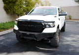 Go Rhino 19-24 Ram 1500 (Excl. Rebel/Warlock/TRX) Element Front Bumper w/Pwr Bar - Tex. Blk - 341301T