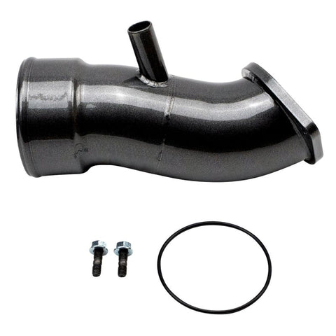 Wehrli 20-24 Chevrolet 6.6L L5P Duramax 3.5in Intake Horn w/PCV Port - WCFab Grey - WCF100833-GRY