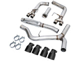 AWE Tuning 2022+ VB Subaru WRX Track Edition Exhaust - Diamond Black Tips - 3020-43979