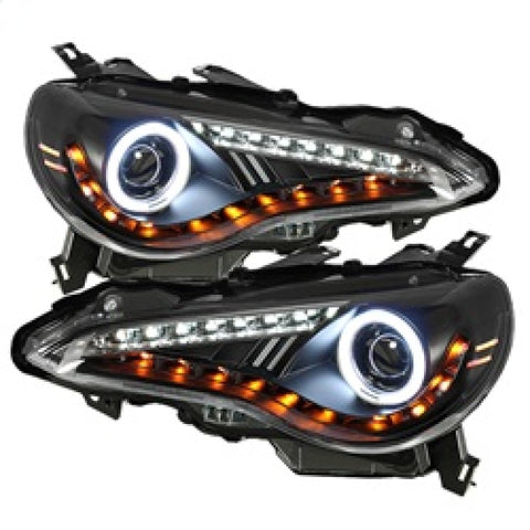 Spyder Scion FRS 12-14 Projector Headlights CCFL Halo DRL LED Black PRO-YD-SFRS12-CCFL-BK - 5075383