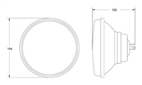 Hella Headlamp Esh Fa Gr 1A3 - 002850021