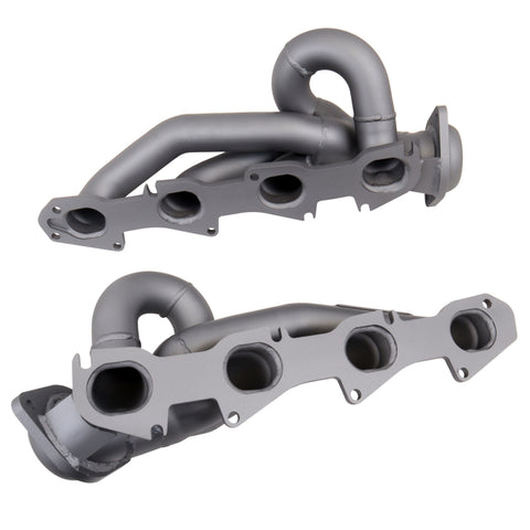 BBK 14-18 GM Truck 5.3/6.2 1 3/4in Shorty Tuned Length Headers - Titanium Ceramic - 4047