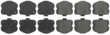 StopTech Street Touring 06-09 Chevrolet Corvette Z06 Front Brake Pads - 308.11850