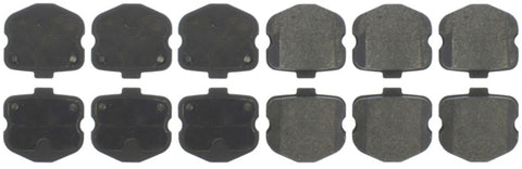 StopTech Street Touring 06-09 Chevrolet Corvette Z06 Front Brake Pads - 308.11850