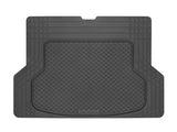 WeatherTech Universal Universal Universal Front and Rear Trim-to-fit mat - Black - 11AVMSBX3