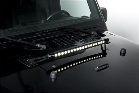 Putco 07-18 Jeep Wrangler JK - 20in Light Bar Hood Bracket - 2285