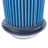 Injen NanoWeb Dry Air Filter- 5.5 Twis-Lok Base/ 3.5 Neck/ 4.0 Top w/Barb Fitting/ 6.5 Tall 55 Pleat - X-1086-BB