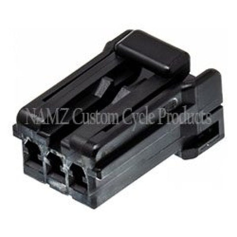 NAMZ AMP Multilock 3-Position Female Wire Plug Housing (HD 73153-96BK) - NA-174921-2