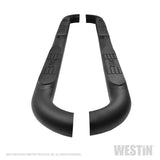 Westin 18-22 Jeep Wrangler JLU 4dr. E-Series 3 Nerf Step Bars - Tex. Blk - 23-4065