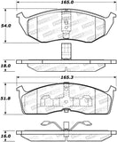 StopTech Street Brake Pads - 308.07300