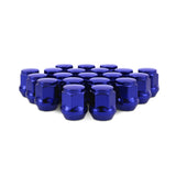 Mishimoto Steel Acorn Lug Nuts M12 x 1.5 - 20pc Set - Blue - MMLG-AC1215-20BL