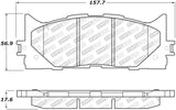 StopTech Street Select Brake Pads - Front - 305.12930