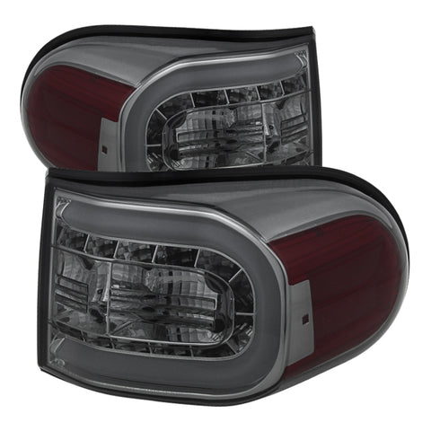 Spyder Toyota FJ Cruiser 07-13 Light Bar LED Tail Lights Smoke ALT-YD-TFJ07-LBLED-SM - 5079466