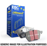 EBC 00-01 Mercedes-Benz M-Class (ML) ML430 4.3 Ultimax2 Rear Brake Pads - UD874