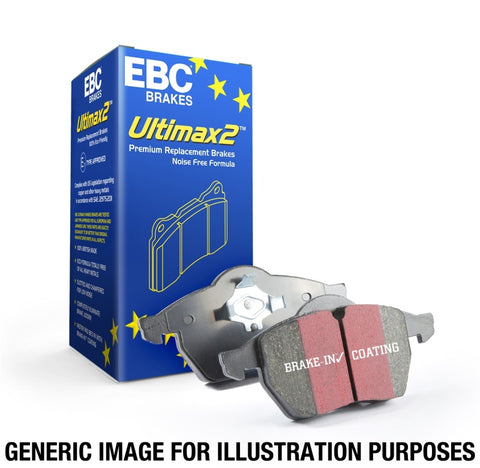 EBC 00-02 Dodge Dakota 2WD 2.5 Ultimax2 Front Brake Pads - UD820