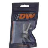 DeatschWerks 10AN ORB Male to 5/16in Male EFI Quick Connect Adapter - Anodized DW Titanium - 6-02-0124