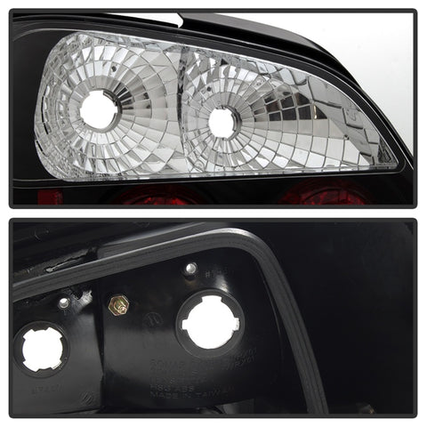 Spyder Subaru Impreza WRX/Sti 02-03 4Dr (Not Fit Wagon)Euro Style Tail Lights Black ALT-YD-SI01-BK - 5007193