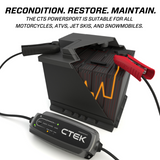 CTEK Battery Charger - CT5 Powersport - 2.3A - 40-339