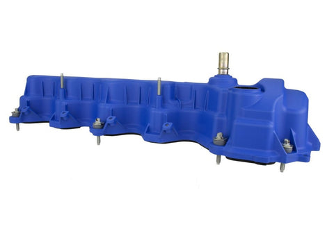 Ford Racing Blue Ford Racing Coated 3-Valve Cam Covers - M-6582-FR3VBL