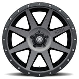 ICON Rebound 20x9 5x5 -12mm Offset 4.5in BS Titanium Wheel - 1820907345TT