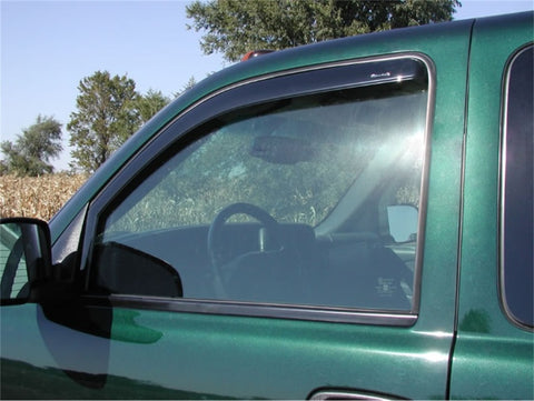 Stampede 1999-2006 Chevy Silverado 1500 Crew Cab Pickup Snap-Inz Sidewind Deflector 2pc - Smoke - 41006-2