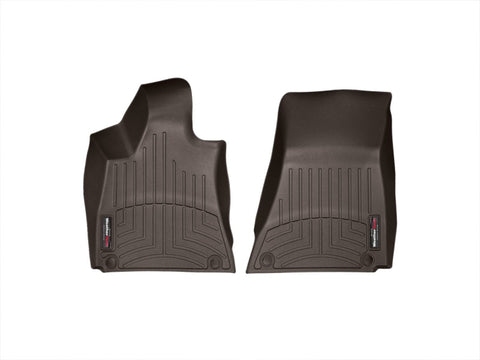 WeatherTech 14-15 Maserati Quattroporte Front FloorLiners - Cocoa - 475651