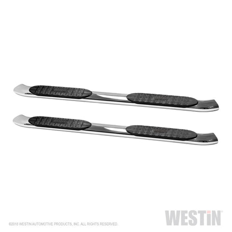 Westin 19-22 RAM 1500 Quad Cab (Excl. Classic) PRO TRAXX 5 Oval Nerf Step Bars - SS - 21-54090