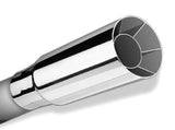 Borla Universal Polished Tip Single Round Intercooled (inlet 2 1/2in. Outlet 2 1/2in) - 20104