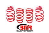 BMR 10-15 5th Gen Camaro V8 Lowering Spring Kit (Set Of 4) - Red - SP077R