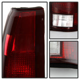 xTune Chevy/GMC C1500/C2500/C3500 88-01 OEM Style Tail Light - Red Smoked ALT-JH-CCK88-OE-RSM - 9028786