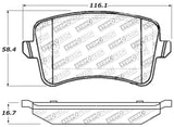 StopTech Performance Brake Pads - 309.13860