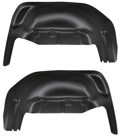 Husky Liners 19-23 GMC Sierra 1500 Black Rear Wheel Well Guards - 79071