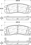 StopTech Street Brake Pads - 308.06980