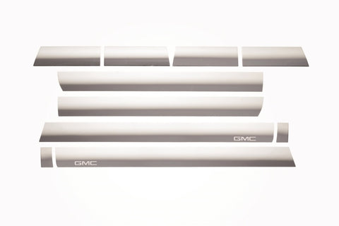 Putco 14-18 GMC Sierra LD - Crew Cab - 5.5in Bed - 10pcs Stainless Steel Rocker Panels - 9751220