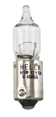 Hella Bulb H5W 12V 5W Ba9S T275 - H5W