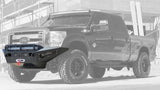 Addictive Desert Designs 11-16 Ford F-250 Super Duty HoneyBadger Front Bumper w/ Winch Mount - F067355000103