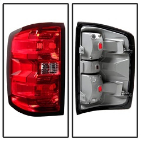 Xtune Chevy Silverado 2014-2016 Driver Side Tail Lights - OEM Left ALT-JH-CS14-OE-L - 9031915