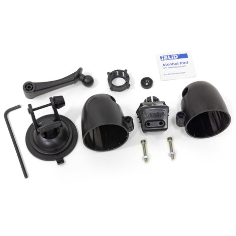 Banks Power Dual Gauge Pod Suction Mount For iDash 1.8 And 52mm Gauges - 63344