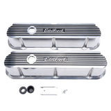 Edelbrock Valve Cover Elite II Series Ford 289-302-351W CI V8 Tall Polished - 4264