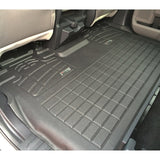 Westin 2015-2018 Ford F-150 SuperCrew Wade Sure-Fit Floor Liners 2nd Row - Black - 72-114070