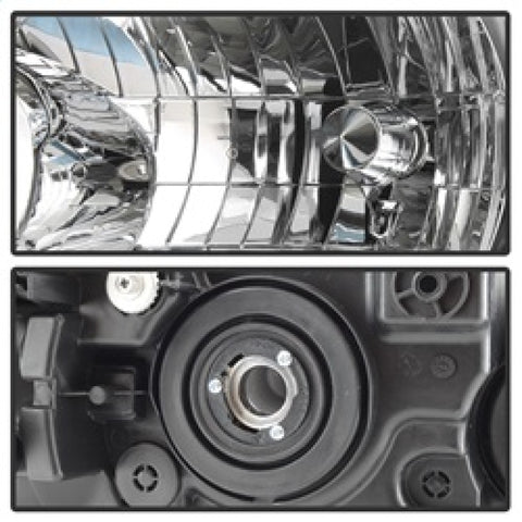 Xtune Toyota Highlander 04-06 (Non Hybrid Models) OEM Style Headlights Chrome HD-JH-THIGH04-AM-C - 9039157